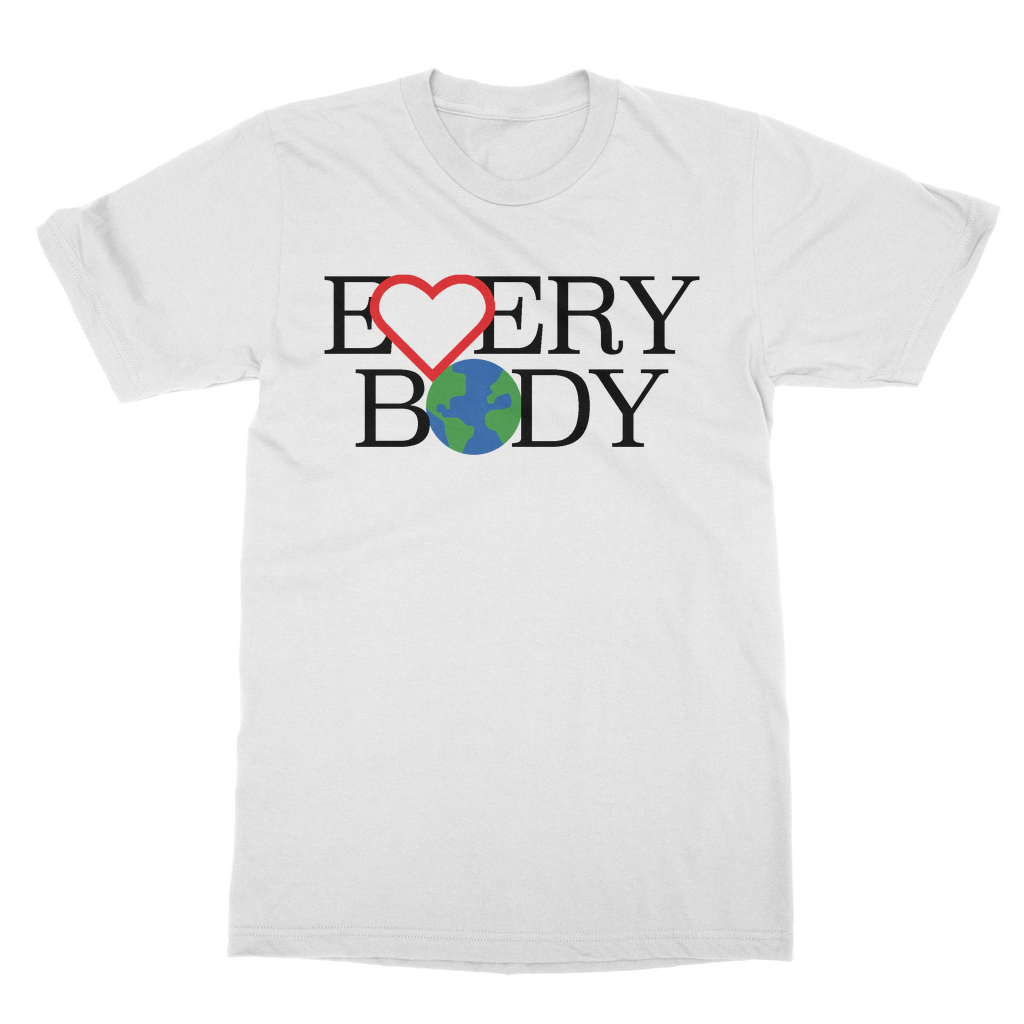 Classic Adult T-Shirt - Love Everybody On Earth