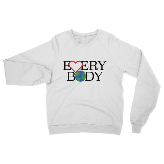 Classic Adult Sweatshirt - Love Everybody On Earth